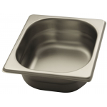 TEGLIA IN ACCIAIO INOX AISI 304 GN 1/6 H 15
