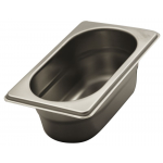 TEGLIA IN ACCIAIO INOX AISI 304 GN 1/9 H 10