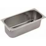 VASCHETTA PER GELATO IN ACCIAIO INOX AISI 304 MOD. VG 361612