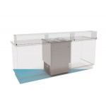 BANCO A POZZETTO GELATO DA INCASSO MOD DOLCE VITA IN 6 STATICA